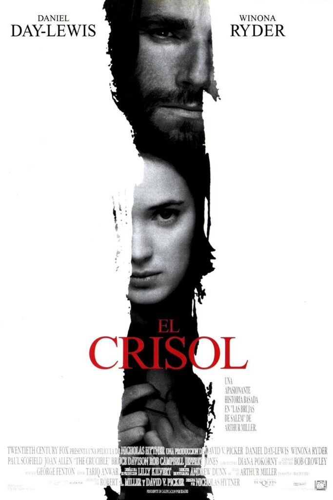Poster for the movie "El crisol"
