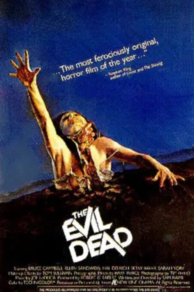 Poster for the movie "The Evil Dead"
