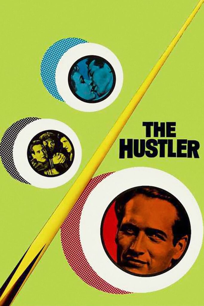 Poster for the movie "The Hustler"